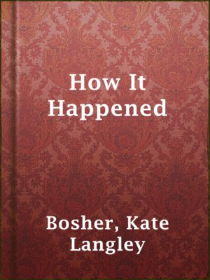 cover image of How It Happened
